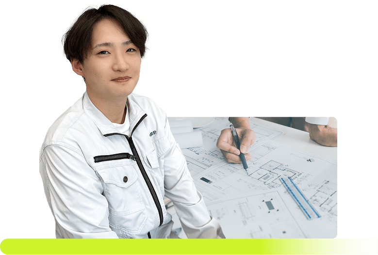 若手社員の写真